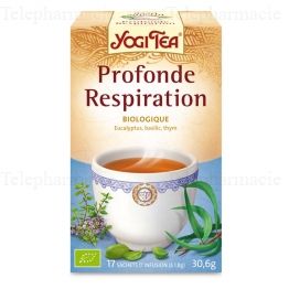 YOGI TEA Profonde Respiration 17 sachets de 1.8g