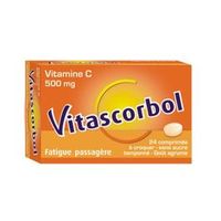 VITASCORBOL C500 2 bo&icirc;tes de 24 comprimes