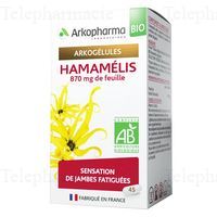 ARKOPHARMA Arkogelules - Hamam&eacute;lis Bio 45 g&eacute;lules