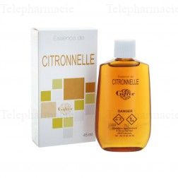 ESSENCE CITRONNELLE GIFRER Fl pulv/45ml