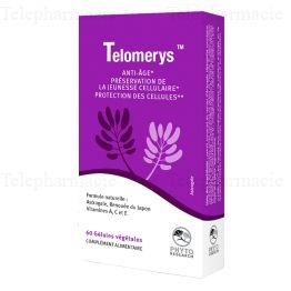 PHYTORESEARCH Telomerys g&eacute;lules v&eacute;g&eacute;tales x 60