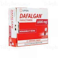DAFALGAN 1000mg x8 g&eacute;lules