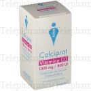 Calciprat vitamine d3 1000 mg/800 ui Pilulier de 30 comprim&eacute;s
