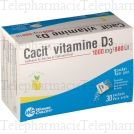 Cacit vitamine d3 1000 mg/880 ui Bo&icirc;te de 30 sachets