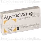 AGYRAX 25mg x15 comprim&eacute;s