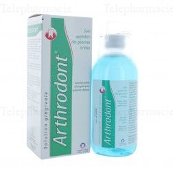 Arthrodont bain de bouche menthe gencives irritees 300ml