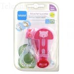 Attache sucette - Mod&egrave;le chat rouge