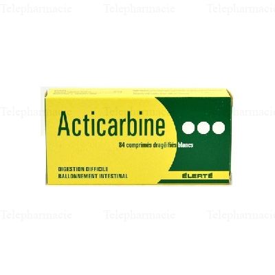 Acticarbine Bo&icirc;te de 84 comprim&eacute;s