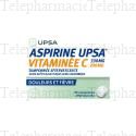 ASPIRINE UPSA Vitamine C tamponn&eacute;e effervescente 330mg
