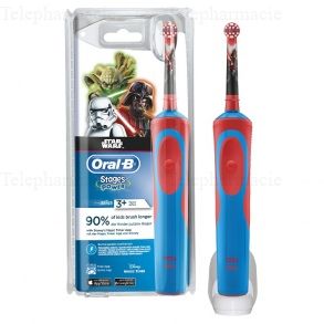Oral b brosse a dents electrique kids stages power star wars 3ans et plus