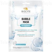 BIOCYTE Cosm&eacute;tique - Bubble mask oxygenant 1 masque de 20g