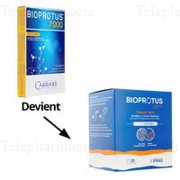 CARRARE Bioprotus Lix 7000 Transit lent 20 sachets