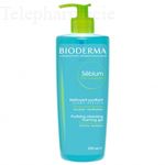 BIODERMA S&eacute;bium - gel moussant nettoyant purifiant Flacon 500ml