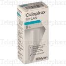 CICLOPIROX 8% Mylan vernis &agrave; ongles 3ml