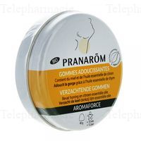 PRANAROM Aromaforce - Gommes adoucissantes miel/citron 45 g