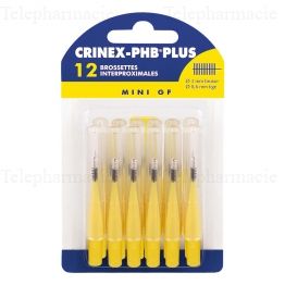 CRINEX PHB Plus brossettes mini 3 mm jaunes x12
