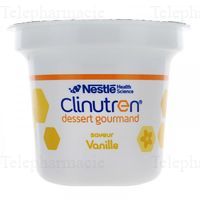 Clinutren Dessert Gourmand Saveur Vanille 4 x 200g