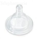 T&eacute;tines Initiation+ Easy Air silicone d&eacute;bit lent (1) - x 2