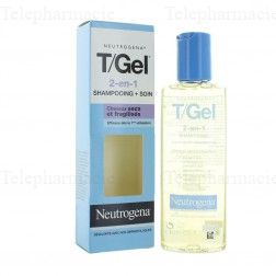 NEUTROGENA T/gel shampooing 2-en-1 cheveux secs et fragilis&eacute;s
