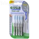 GUM Travler brossettes interdentaires n&deg;1618 - 2mm x 4