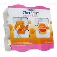 Clinutren Dessert HP/HC Caramel 4 x 205g