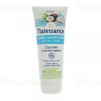 NATESSANCE Apr&egrave;s shampooing extra doux coco bio et k&eacute;ratine v&eacute;g&eacute;tale 200ml
