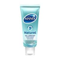 MANIX Natural gel lubrifiant ingr&eacute;dients naturels 80ml