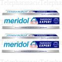 MERIDOL Parodont expert dentifrice quotidien fluor&eacute; Lot de 2 x 75ml