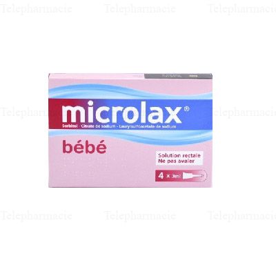 MICROLAX b&eacute;b&eacute; x4