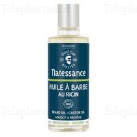 NATESSANCE Huile &agrave; barbe au ricin bio 100ml
