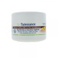 NATESSANCE Masque capillaire ultra-nourrissant &agrave; la karit&eacute; 200ml