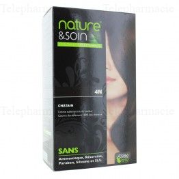 NATURE & SOIN Coloration permanente Marron miel 6MG