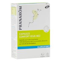 PRANAROM Allergoforce - Capsules confort yeux nez 30 capsules