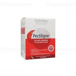 NUTREOV Pectiligne glucid control &agrave; la pectine de pomme24 sachets