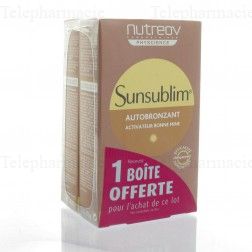 NUTREOV Sunsublim autobronzant 2x24 comprim&eacute;s