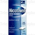 NICOTINELL menthe fraicheur 4 mg sans sucre