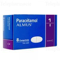 PARACETAMOL ALMUS 1 g, comprim&eacute;