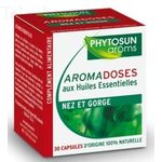 PHYTOSUN Ar&ocirc;ms Aromadoses nez et gorge 30 capsules
