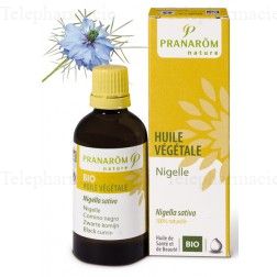 PRANAROM Huile v&eacute;g&eacute;tale - Huile de Nigelle 50ml bio