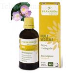 PRANAROM Huile v&eacute;g&eacute;tale - Huile de Rose Musqu&eacute;e 50ml bio