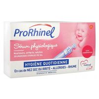 PRORHINEL S&eacute;rum physiologique hygi&egrave;ne quotidienne 5ml x30