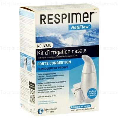 RESPIMER Forte congestion nez-sinus &agrave; partir de 4 ans
