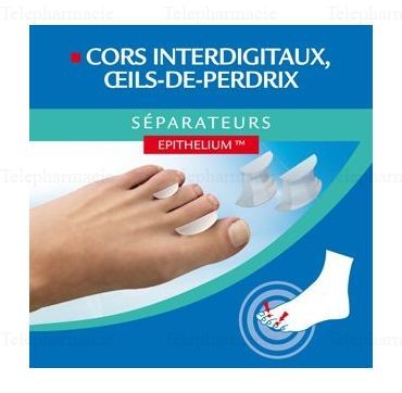 EPITACT S&eacute;parateurs de cors interdigitaux oeils de perdrix &agrave; l'epithelium