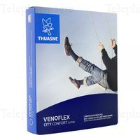 VENOFLEX CITY 2 Coll coton conf H noir T1N