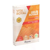 VITAVEA Vita'Royal Gel&eacute;e Royale Energie Bio 10 ampoules
