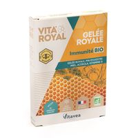 VITAVEA Vita'Royal Gel&eacute;e Royale Immunit&eacute; BIO 10 ampoules