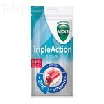VICKS Triple action bonbons cassis 72g